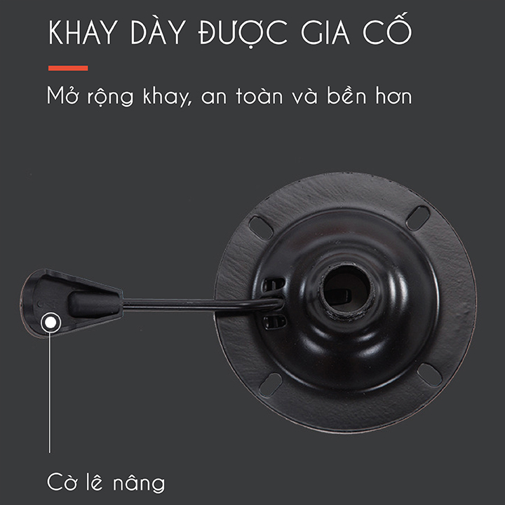 Ghế xoay văn phòng-làm việc kiểu dáng Công thái học, có gối tựa điều chỉnh độ cao chống mỏi, tay gập thông minh