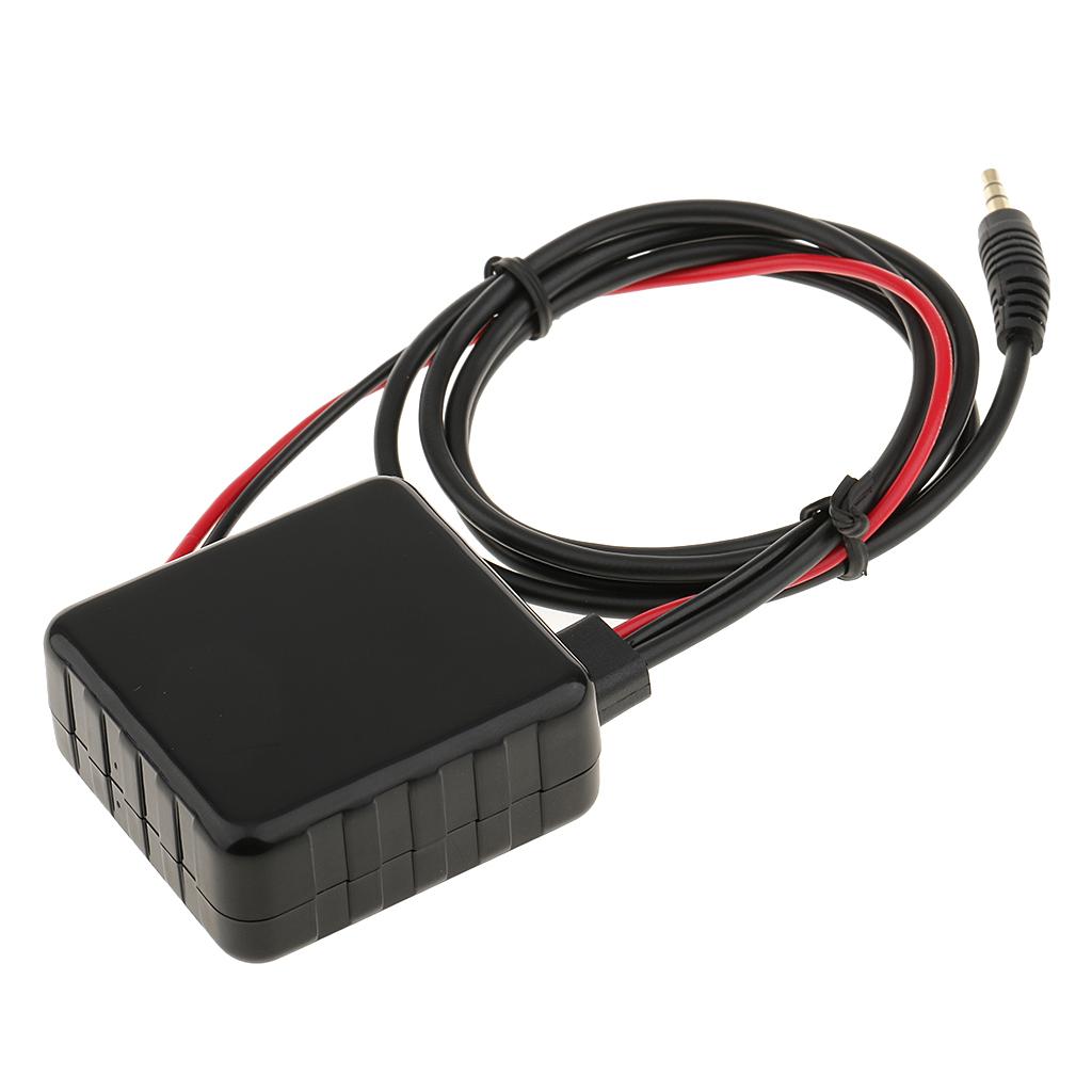 Car Stereo Truck Add-on 3.5mm Input Audio Bluetooth Receiver Adapter 12V