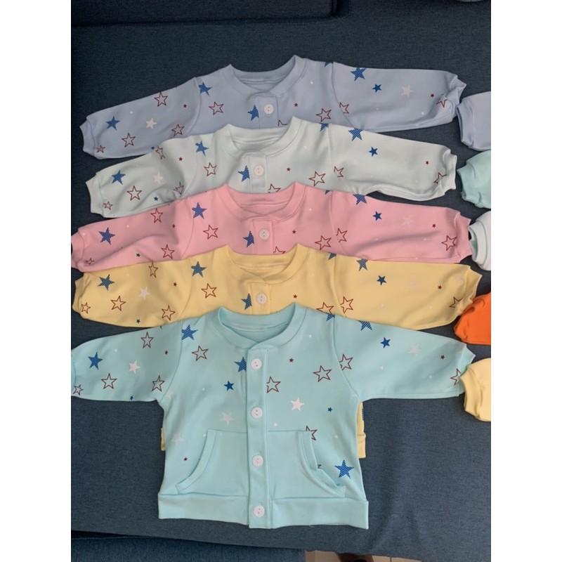 Ao khoác sơ sinh cho bé trai, bé gái.( áo khoác cotton cho bé từ 3kg đến 15 kg)