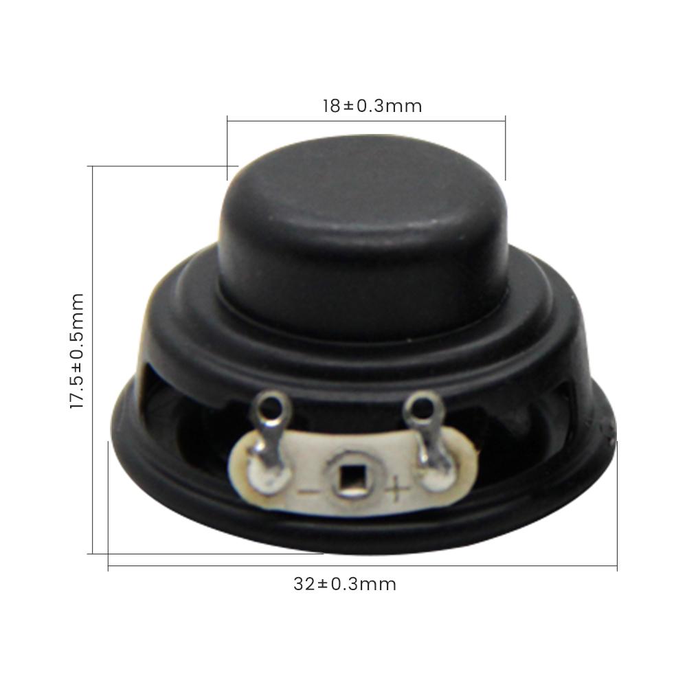 AIYIMA 2 Chiếc 32MM Mini Âm Thanh Loa Loa 4 Ohm 3W Di Động Loa Toàn Dải Bộ Khuếch Đại Âm Thanh Gia Đình Rạp Hát DIY
