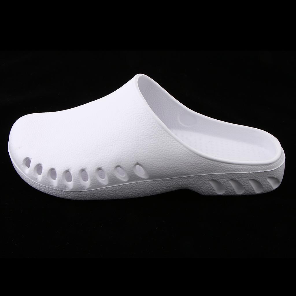 Unisex Men Women Kitchen Hospitality Nursing Work Clog Shoes Slip Resistance