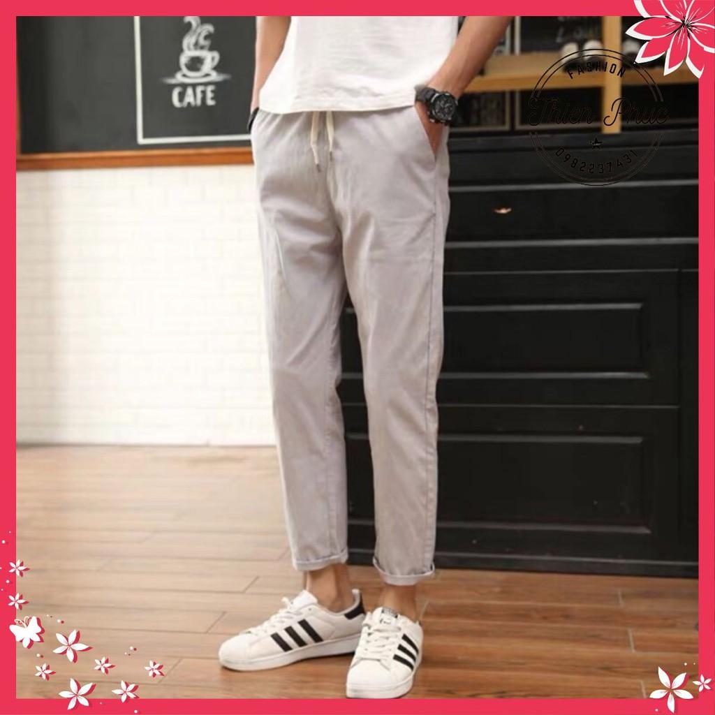 Quần kaki trơn nam nữ