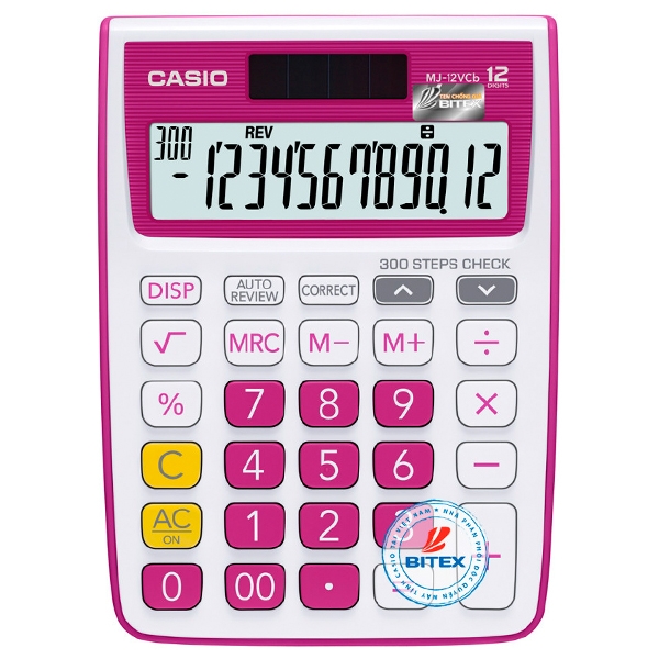 Máy Tính Casio MJ 12VCB - RD