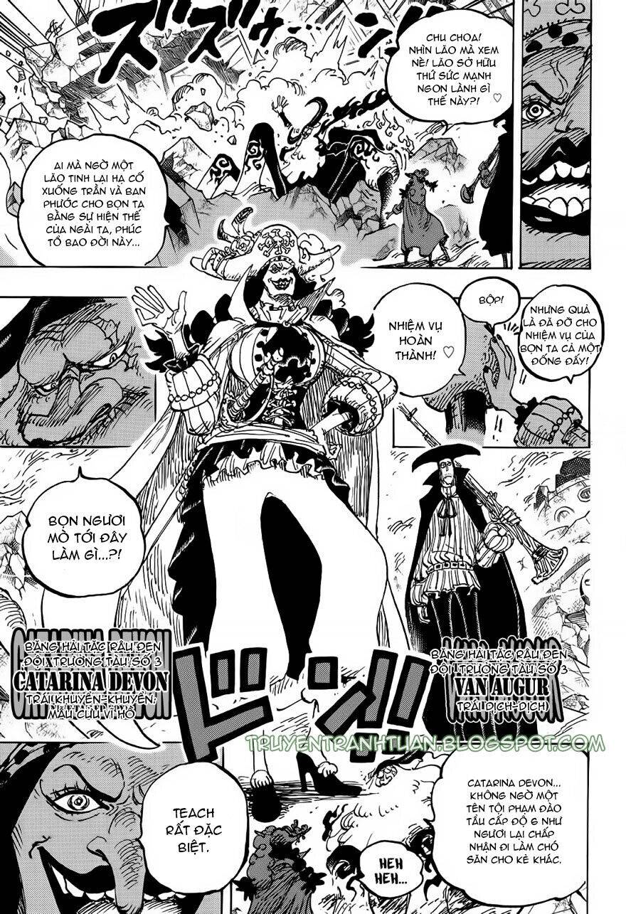 đảo hải tặc - one piece chapter 1107 13