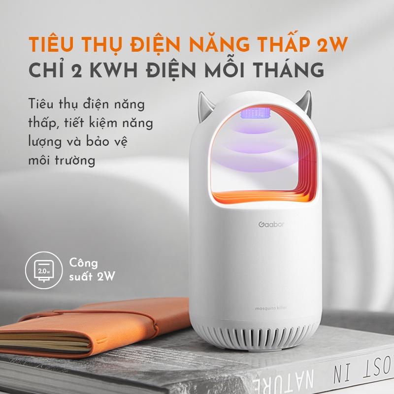 Đèn bắt muỗi GAABOR GMWD-M02A - Hàng chính hãng