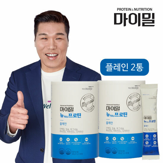 [Thực phẩm bổ sung Protein dạng bột] Daesang Wellife/ My Meal NU Protein Plain