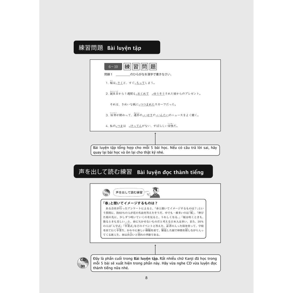 Sách 15 Phút Luyện Kanji Mỗi Ngày Vol.4 + CD - First News - BẢN QUYỀN