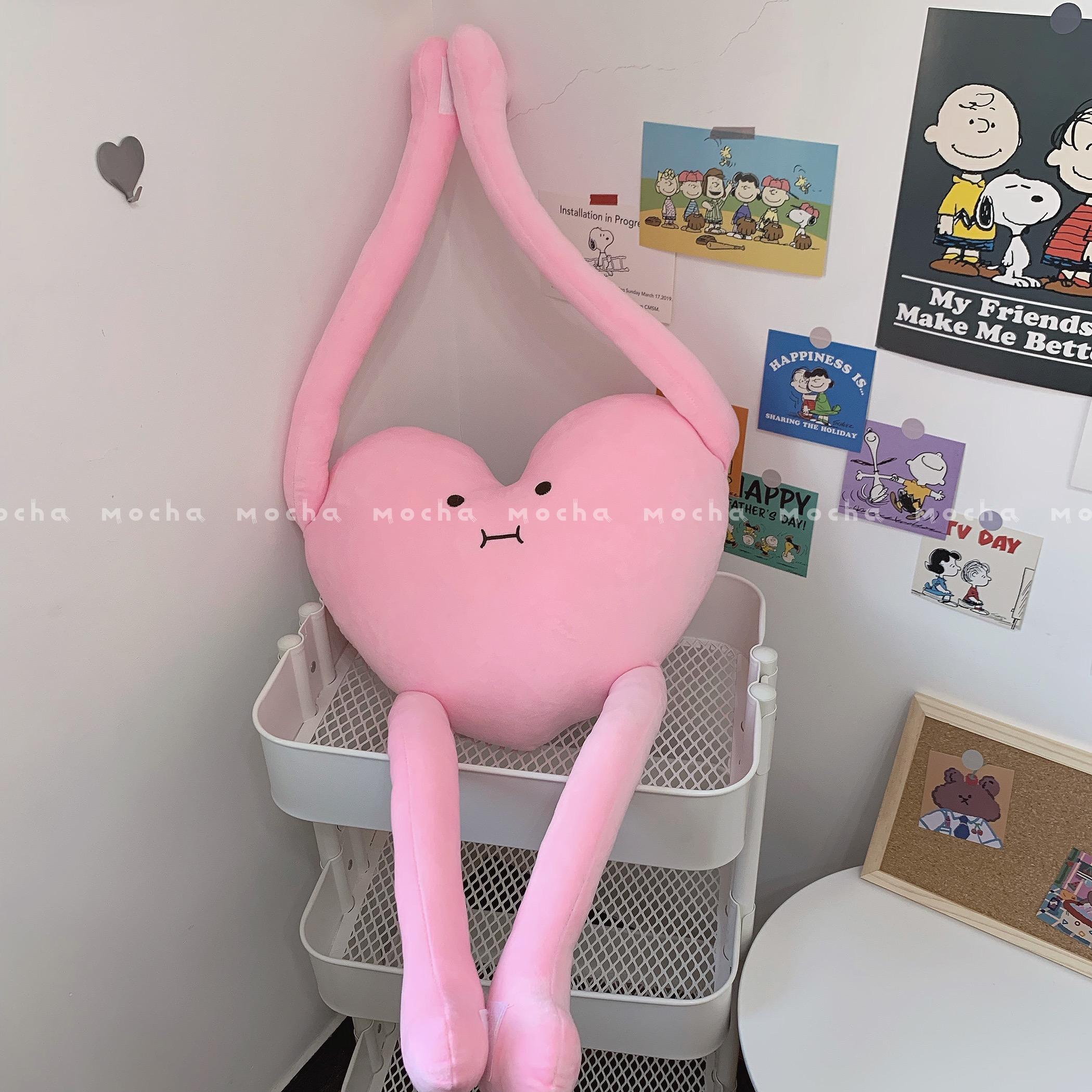 Chất Lượng Cao 70Cm Hàn Quốc Dễ Thương Ngộ Nghĩnh Dài Chân Tình Yêu Gối Sang Trọng Đồ Chơi Búp Bê Vỏ Gối Đệm Trẻ Em Trẻ Em Quà Tặng sinh Nhật