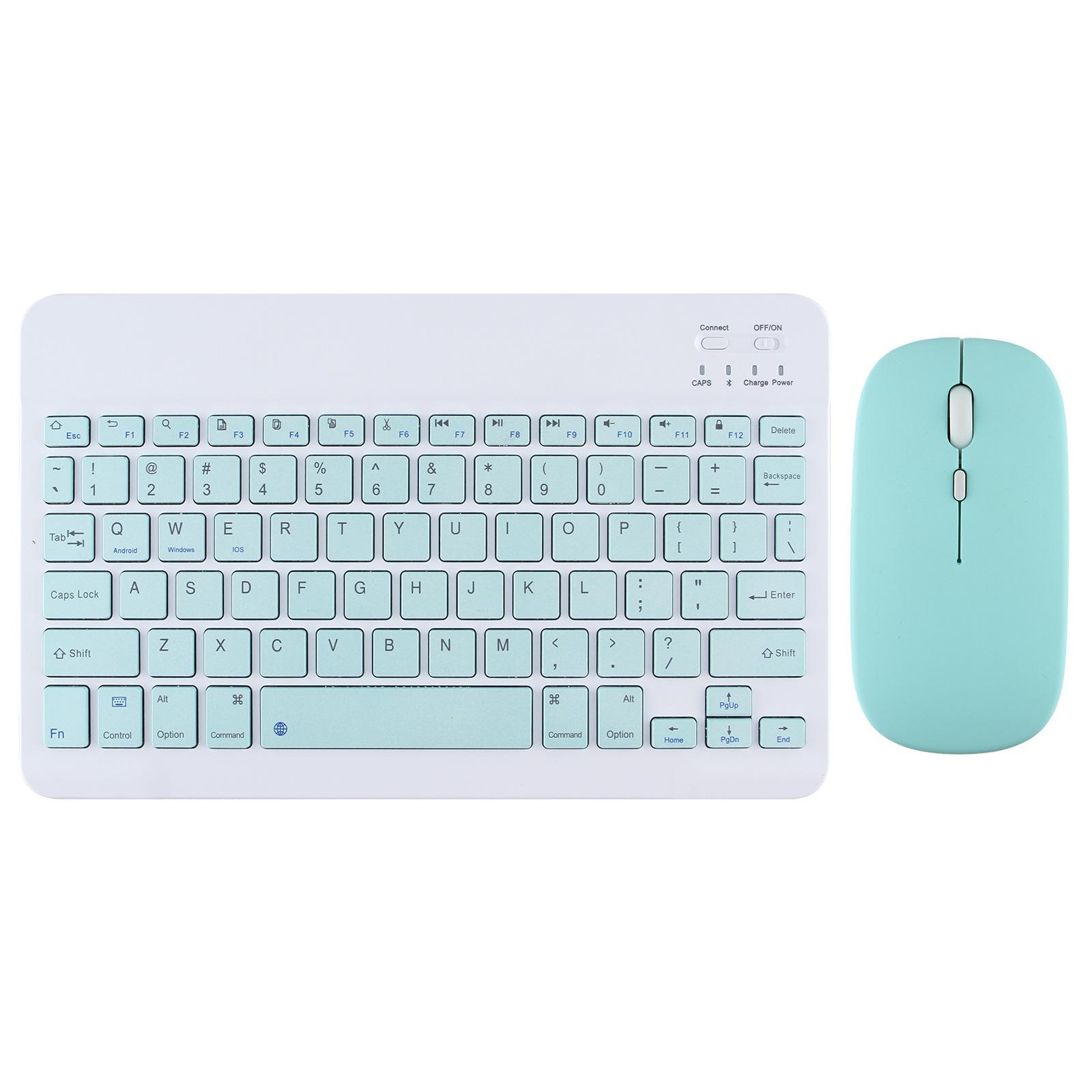 Dành Cho iPad Air Pro Bluetooth Không Dây Bàn Phím Và Chuột Nga Tiếng Ả Rập Thái Norsk Hy Lạp Cho Android IOS Windows Cho Điện Thoại máy Tính Bảng
