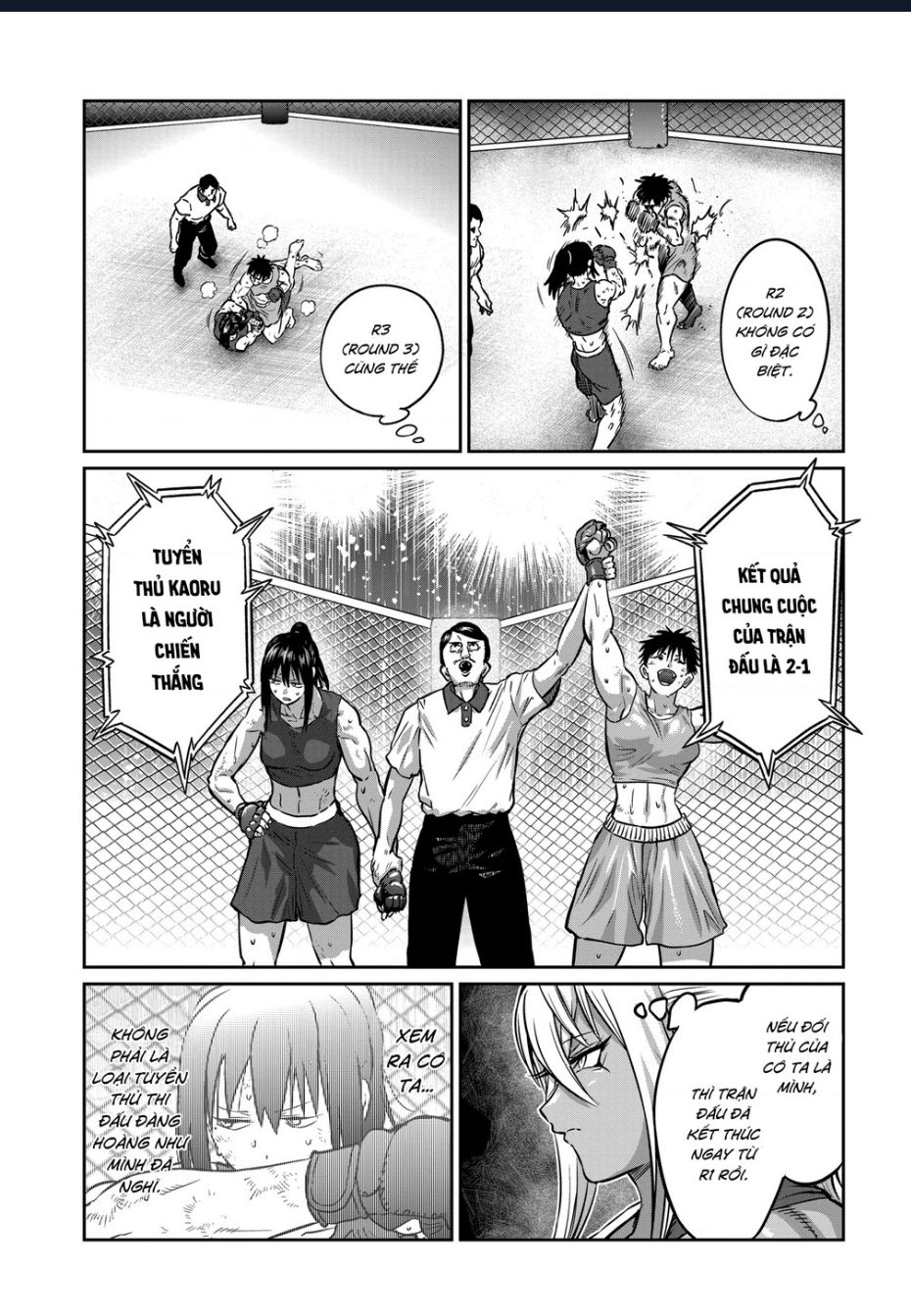 isshou senkin - sàn đấu điên rồ chapter 38 4