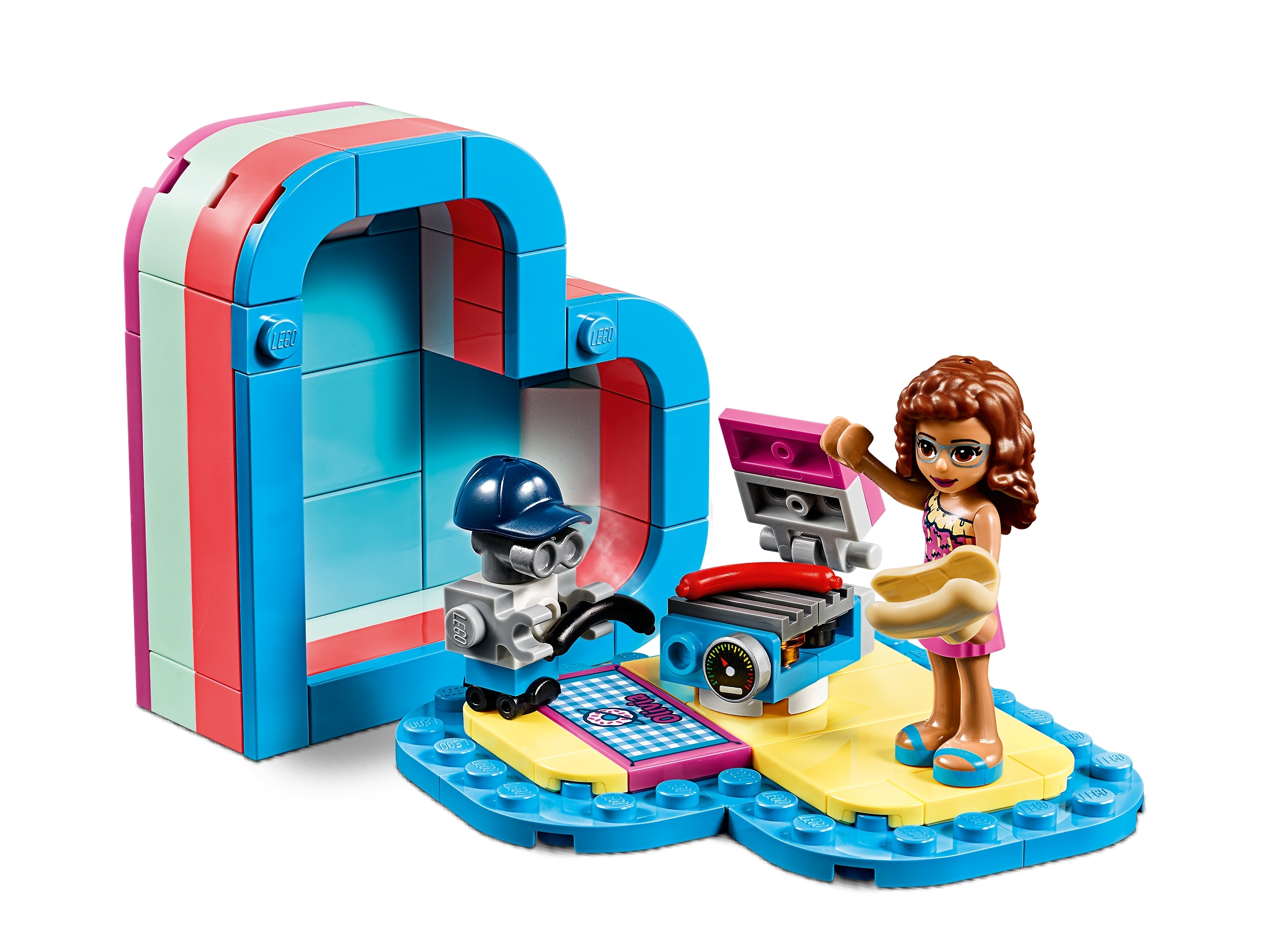 Mô hình đồ chơi lắp ráp LEGO FRIENDS Hộp Trái Tim Mùa Hè Của Olivia 41387