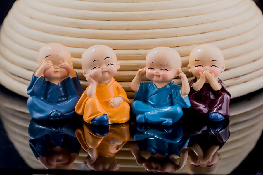 Combo 2 Bộ Tượng Tứ Không - Giao Hàng Toàn Quốc