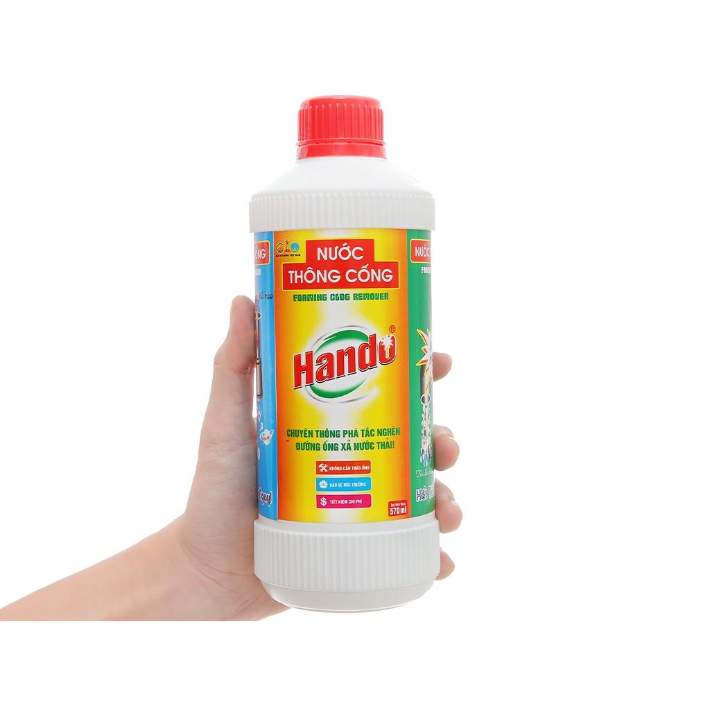 Nước thông cống Hando 570ml hàng nội địa