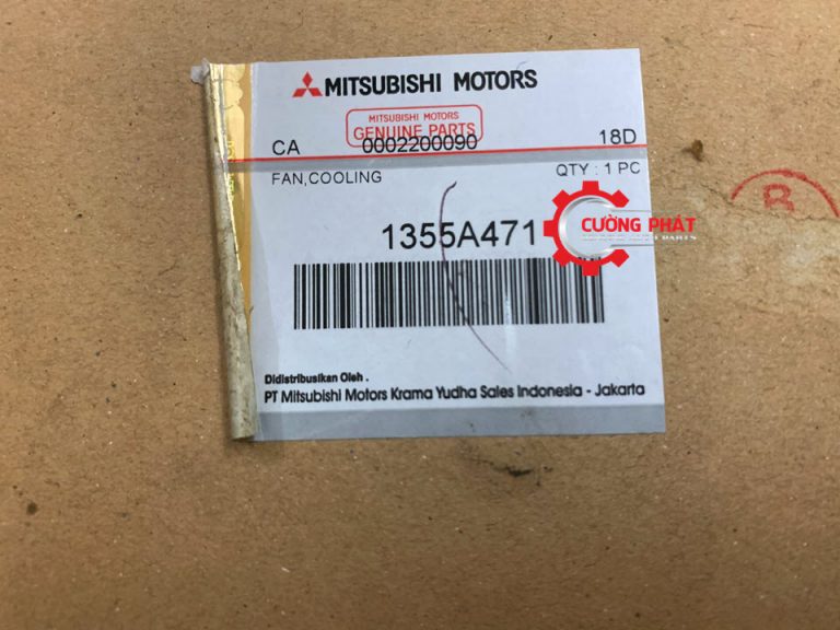 Cánh quạt gió động cơ Mitsubishi Xpander mã 1355A471