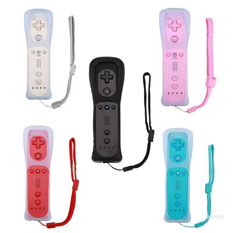 Tay cầm chơi game không dây bằng silicone cho Wii