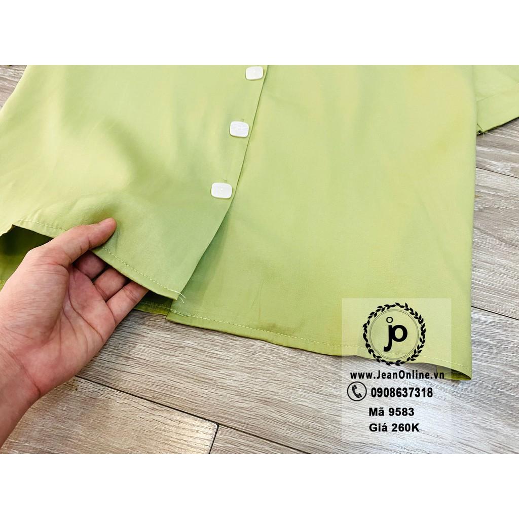 Sơ Mi Tay Ngắn Cổ Vest