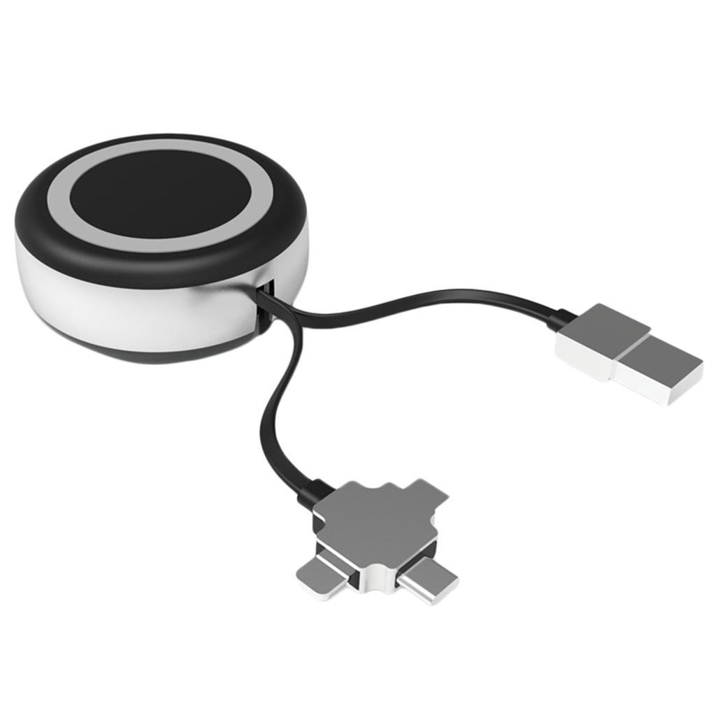 Fast Charging Qi Wireless Charger Pad Universal for Phone Black