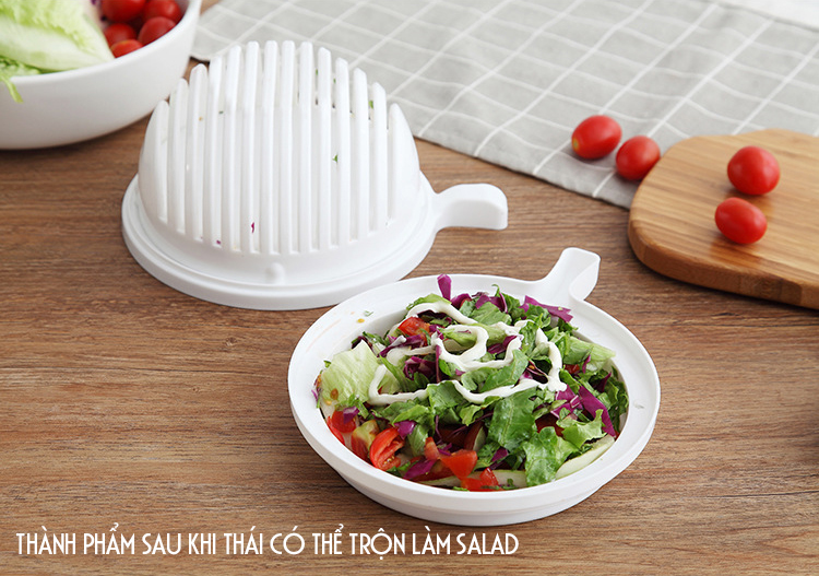 DỤNG CỤ CẮT RAU CỦ QUẢ SIÊU TỐC LÀM MÓN SALAD, RAU SỐNG, SINH TỐ HOA QUẢ DẦM SIÊU NHANH, SIÊU TIỆN CHO NHÀ HÀNG, QUÁN ĂN, GIA ĐÌNH-MẪU NGÃU NHIÊN