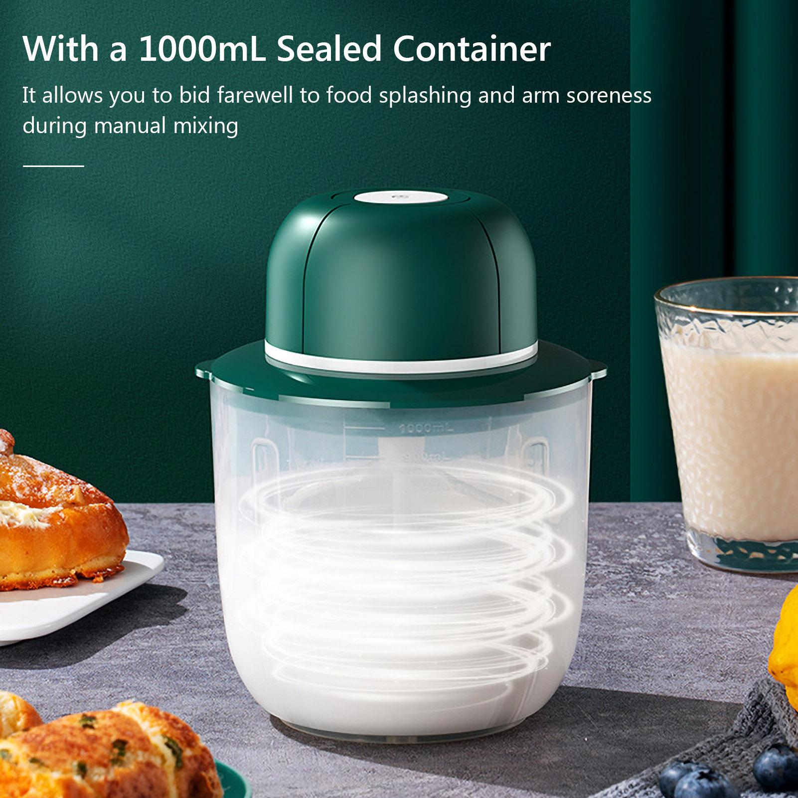Máy Đánh Trứng Điện Nắp Kín Dung Tích 1000Ml