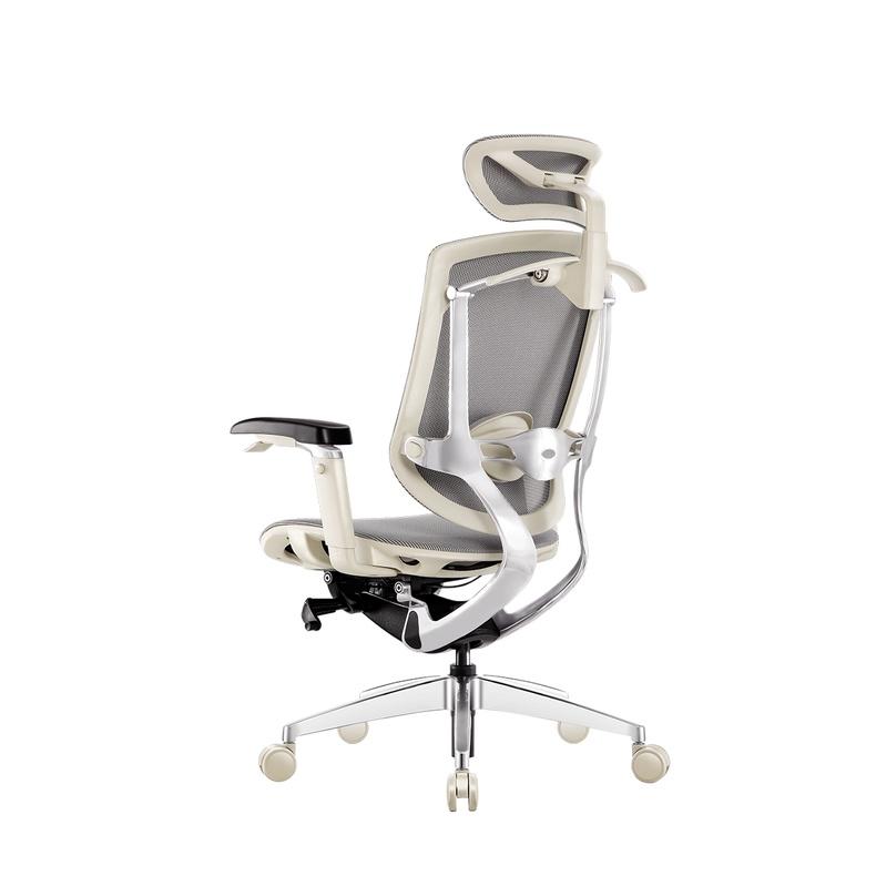 Ghế Ergonomic Công Thái Học Marrit Grey - Bản 5D (Có móc áo)