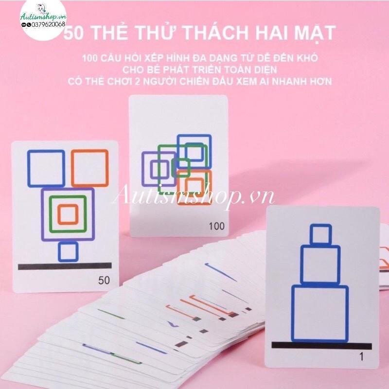 ️Đồ chơi thông minh xếp khối lập phương