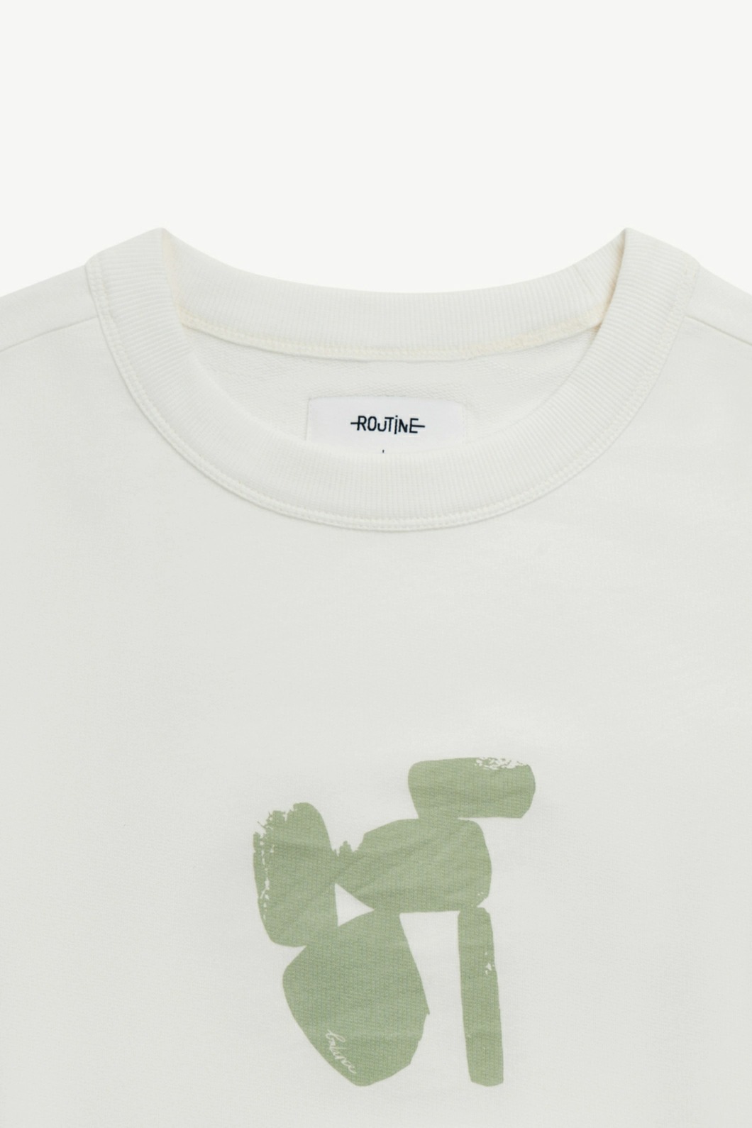 Áo Thun ROUTINE Tay Ngắn 100% Cotton In Hình Form Loose - 10S24TSS005 LASTORE MENSWEAR