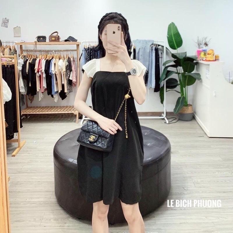 VÁY XOÈ TAY CÁNH TIÊN TRẮNG