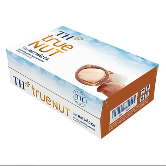 Thùng 48 hộp Sữa hạt Mắc ca TH true NUT 180ml x 48