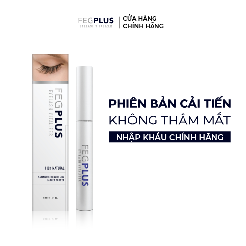 Dưỡng mi tế bào gốc FEG Plus Stem Cells ban ngày - Dài mi sau 14 ngày, không chứa Prostaglandins gây thâm mắt (5ml)