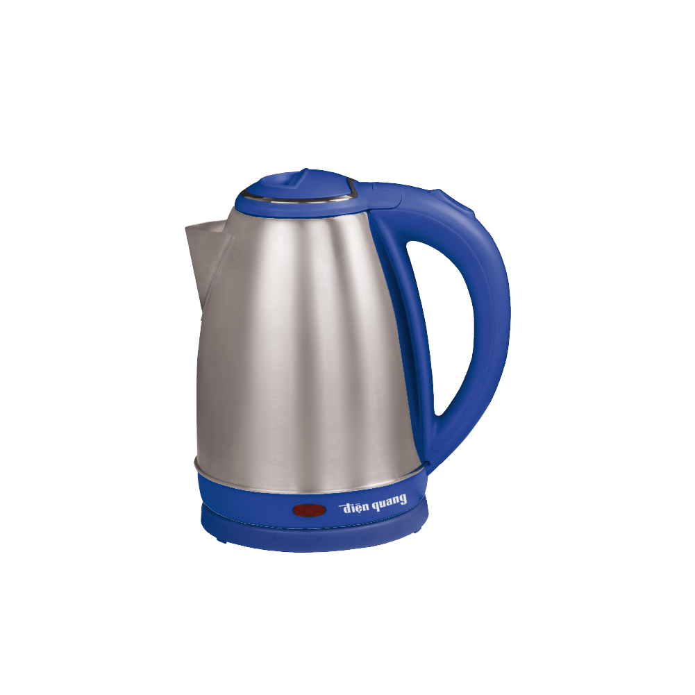 Ấm đun nước siêu tốc ĐQ EKT14 - Dung tích lớn 1.8L, công suất 1500W, đế xoay 360°, tự ngắt điện khi sôi. Hàng chính hãng