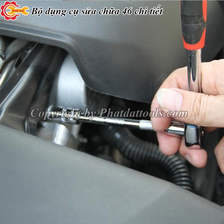 Bộ dụng cụ sửa chữa oto,xe máy 46 chi tiết CR-V