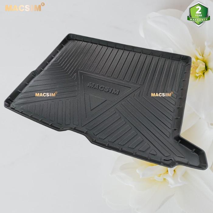 Thảm lót cốp Mercedes GLC 2016-2022 nhãn hiệu Macsin chất liệu tpv cao cấp màu đen