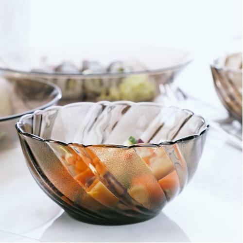 Chén Beau Rivage Nâu Khói Creole 12cm Thủy tinh cường lực cao cấp Pháp D2001C