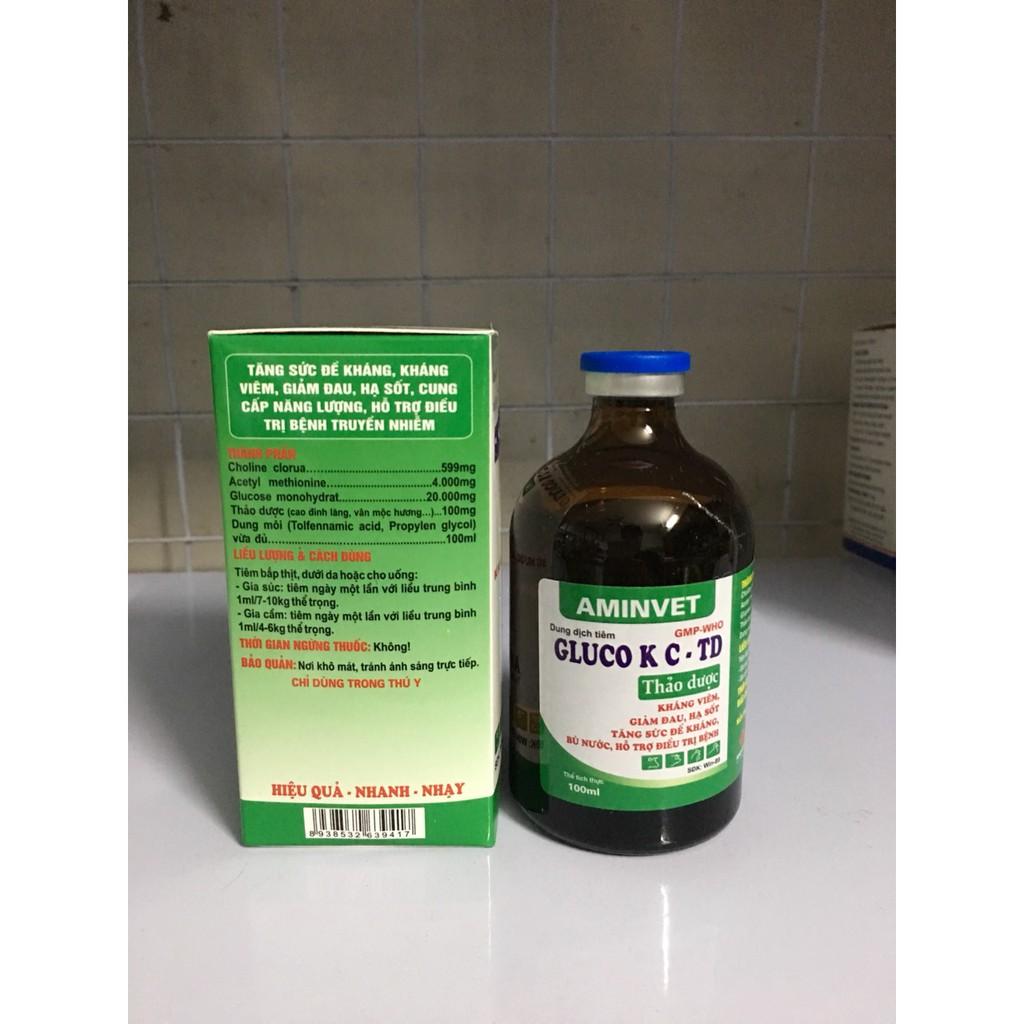 Gluco K C aminvet - chỉ dùng trong thú y