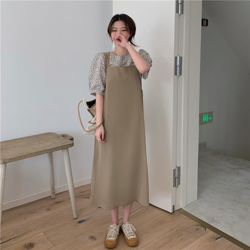 Set yếm ulzzang kèm áo