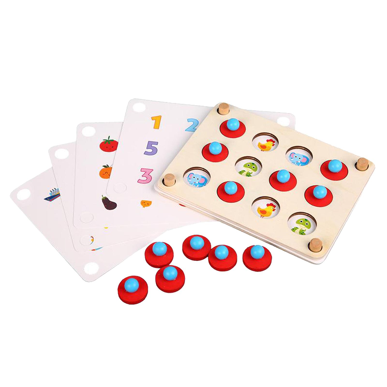Memory Match Chess Game Kids Puzzle Memory Development Educational Toys