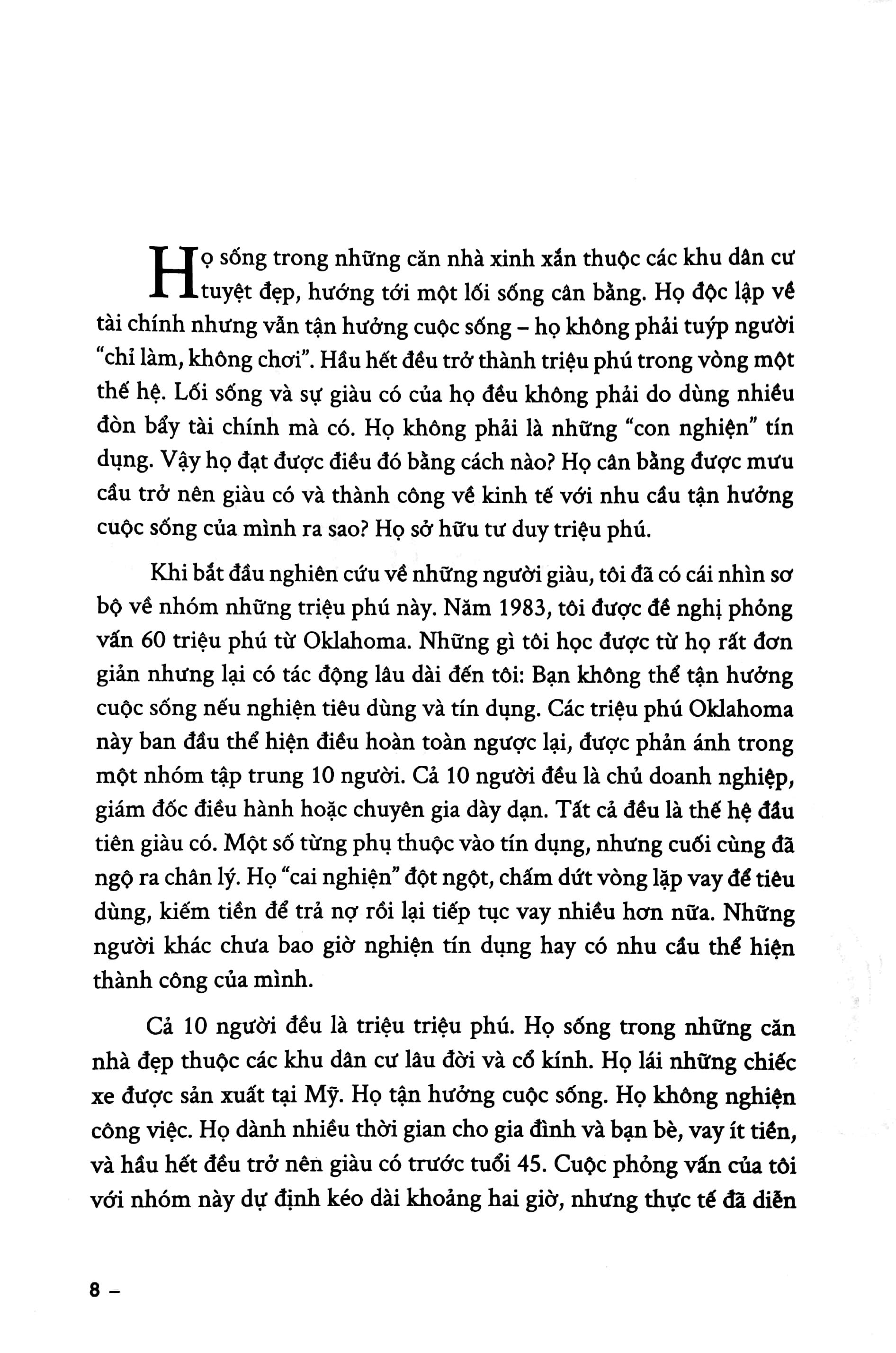 Lối Sống "Thực Dụng" Của Triệu Phú