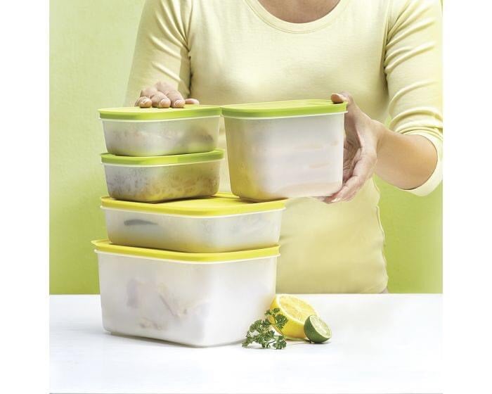 Bộ trữ đông thế hệ II Frozy Cozy Tupperware (set 5 hộp) - Mẫu mới