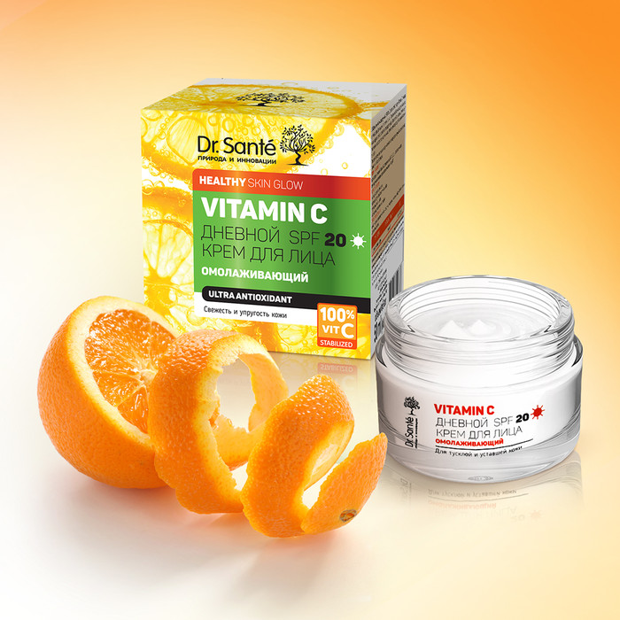 Kem dưỡng trẻ hóa da ban ngày Dr.Sante Vitamin C SPF 20, 50ml