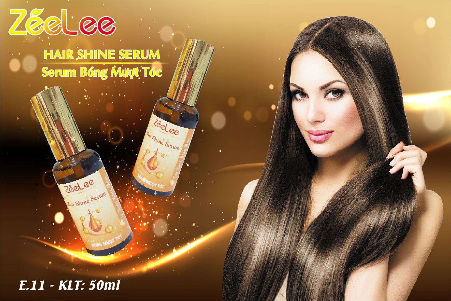 ZEELEE SERUM BÓNG MƯỢT TÓC 50ML