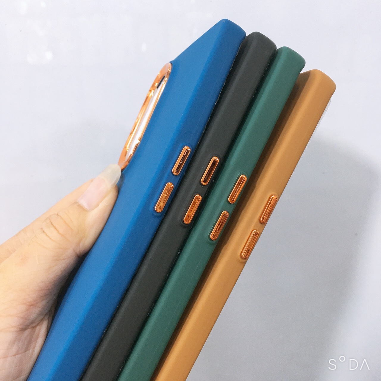 Ốp lưng cho Oppo Reno 8T 5G TPU viền vuông chống bẫn, viền camera xi màu sang trọng