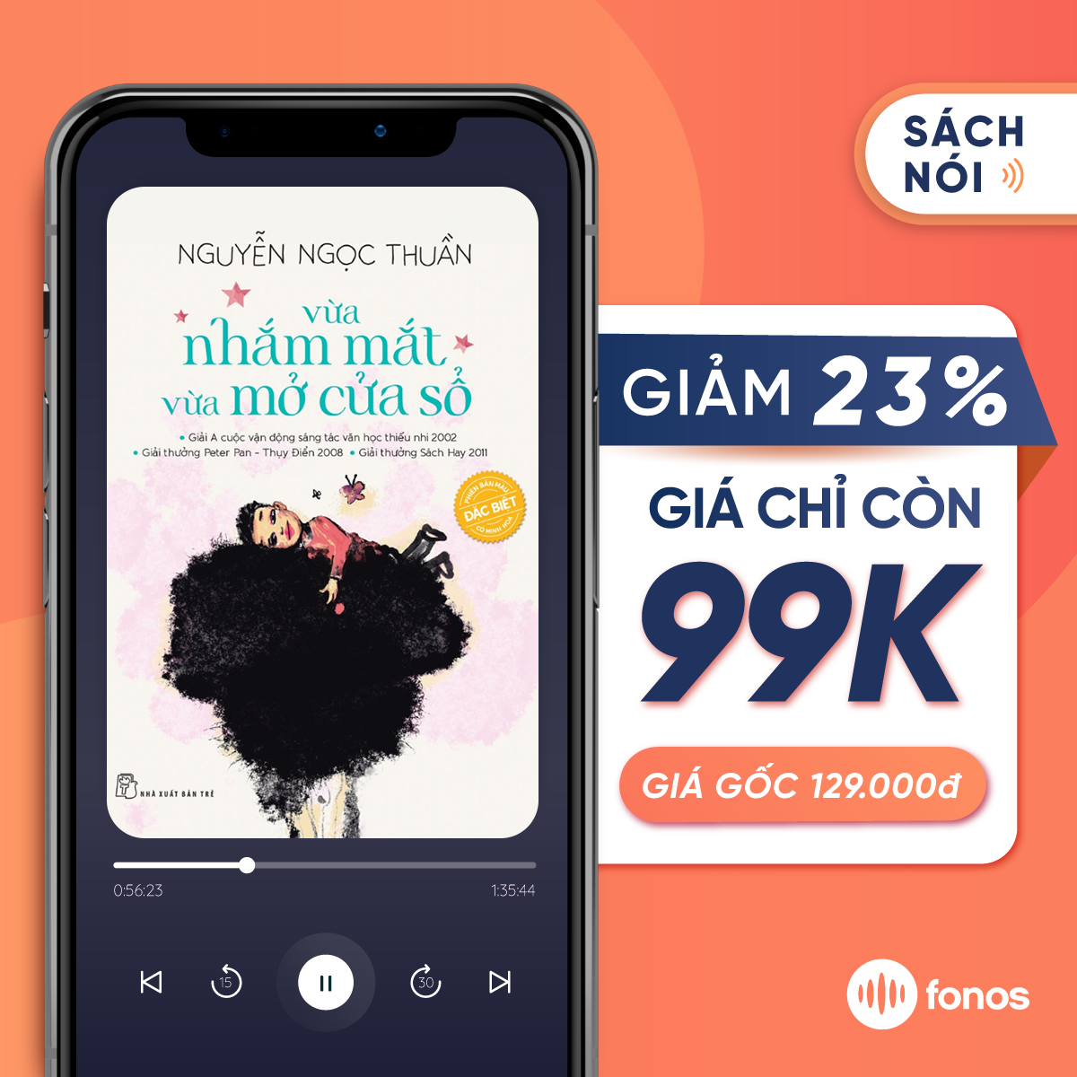 Sách nói: Vừa Nhắm Mắt Vừa Mở Cửa Sổ