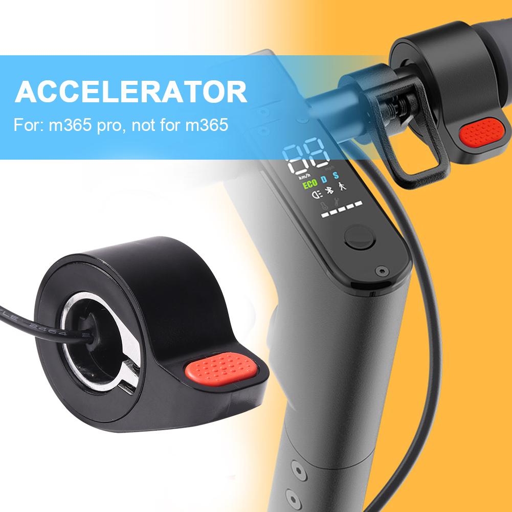 Máy tăng tốc tốc độ xe tay ga điện tử cho Xiaomi Pro M365 SCOOTER MILE SAUCTORIES Trình kích hoạt xe tay ga quay số Solid Color: Black