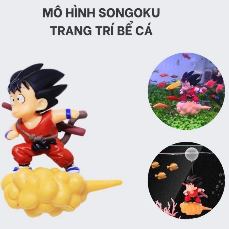 Mô hình Songoku - Trang trí bể cá sống động - Mr Fish