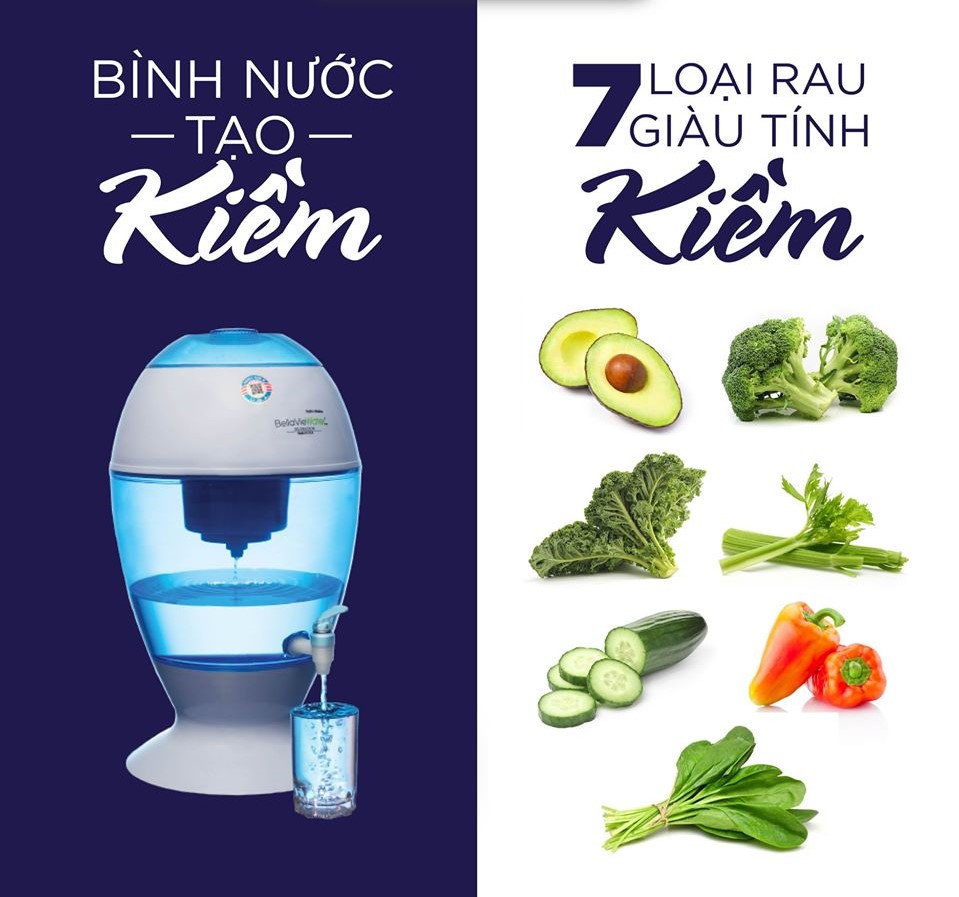 Bình lọc nước gia đình tạo ion kiềm 20L công nghệ mới - Hàng nhập khẩu Mỹ