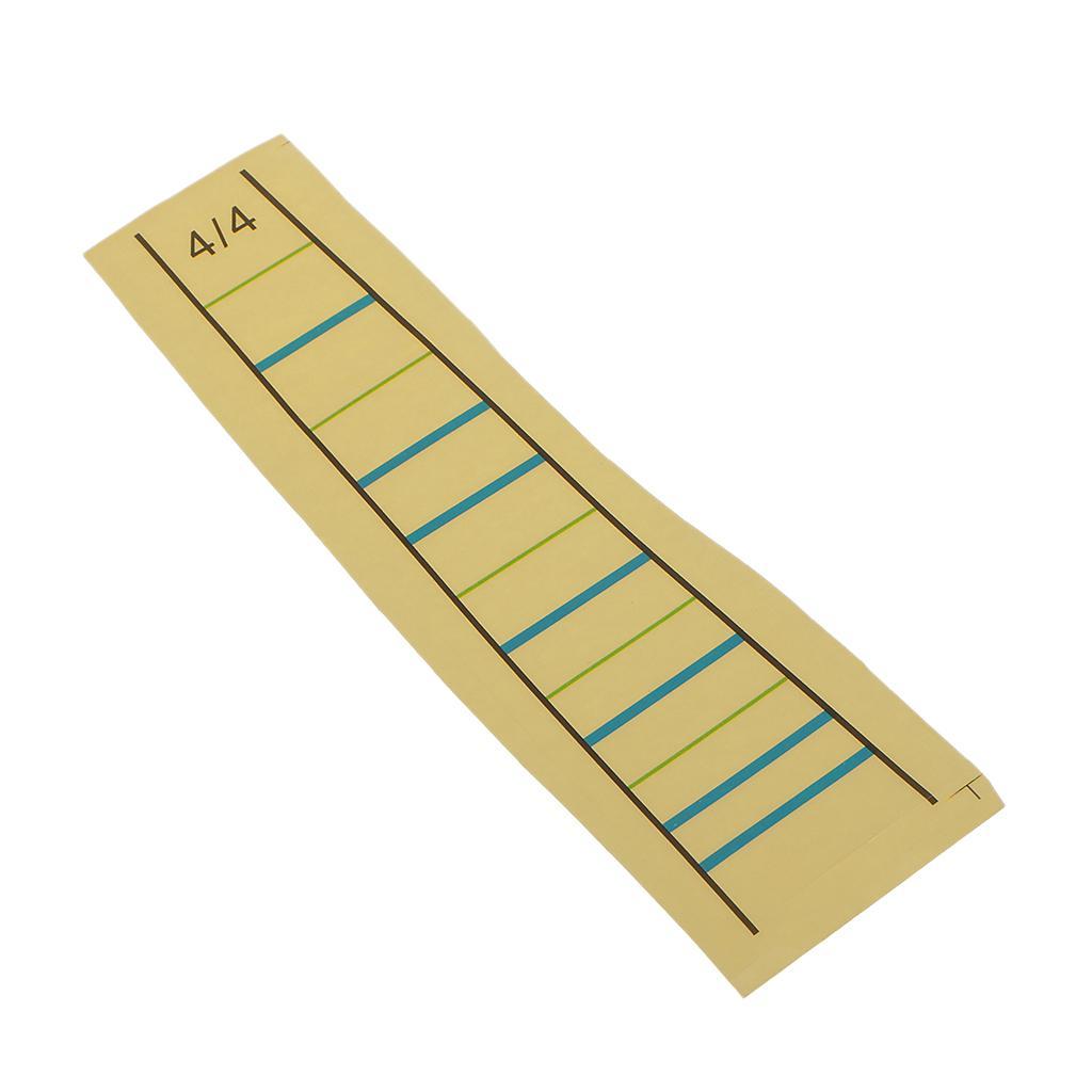 4/4 Violin Fretboard Sticker Fiddle Chart Finger Marker Student Learning Aid