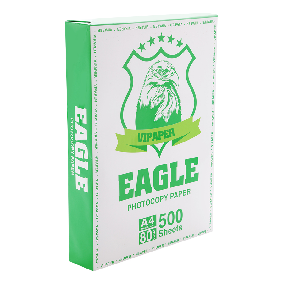 Giấy Photo A4 Eagle GIGO80 DL 80GSM (21 x 29.7 cm)