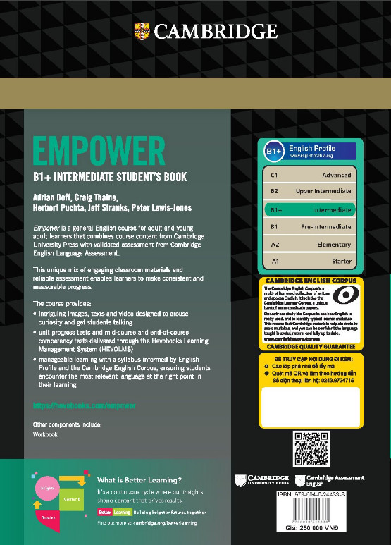 Empower B1 + Intermediate Student's Book with Online Access