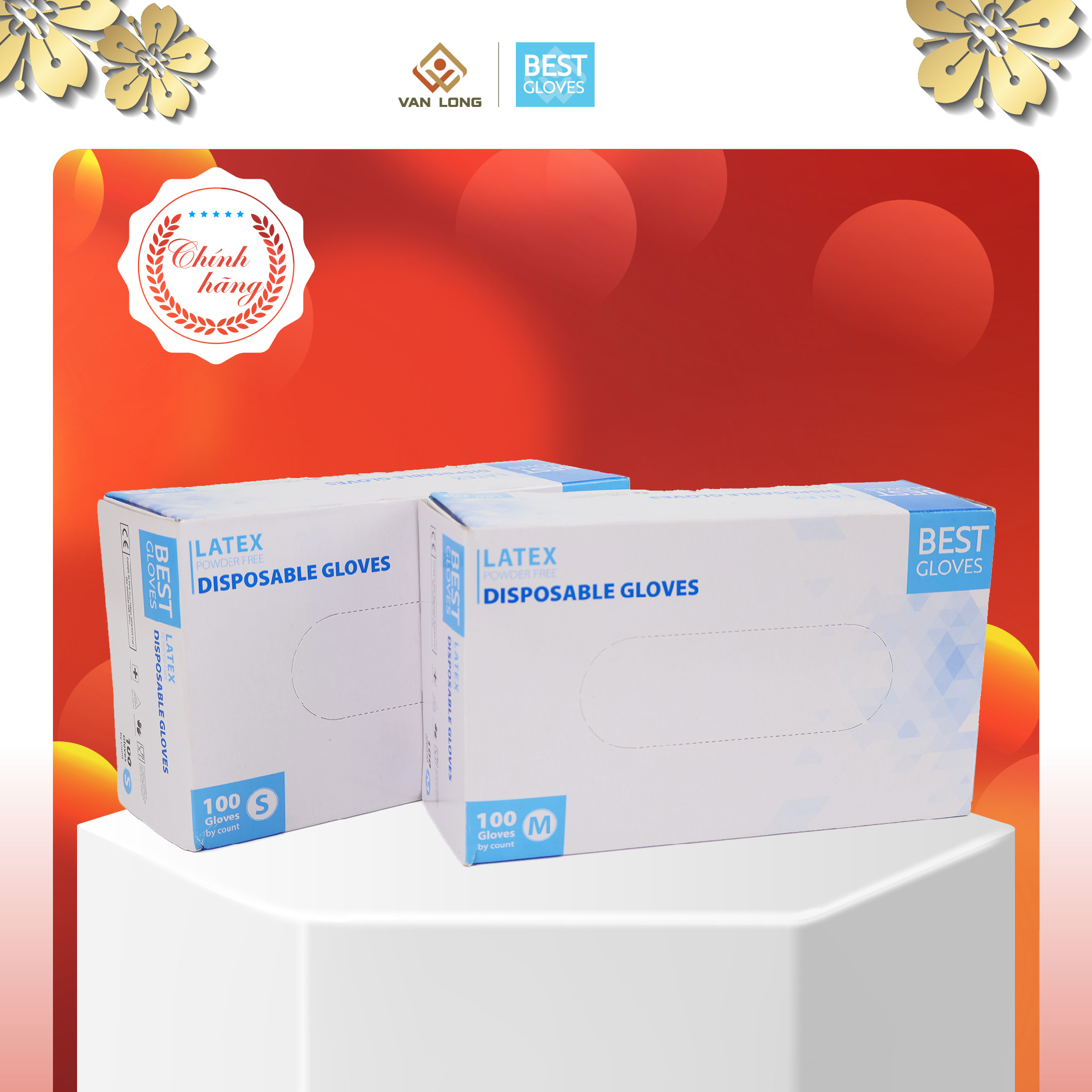 Găng tay y tế không bột Best Gloves (Găng tay thăm khám) Thùng 10 hộp