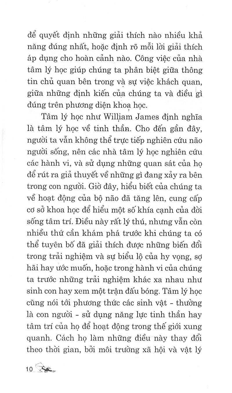 Dẫn Luận Về Tâm Lý Học (Tái Bản 2022)